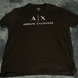 Armani Exchange Men T-Shirt Black / L
